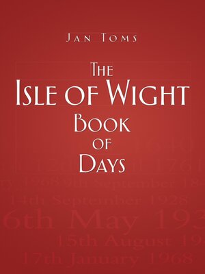 cover image of The Isle of Wight Book of Days